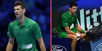 "I don't want to reveal what I'm going through" - Novak Djokovic on his mid-match trembles during ATP Finals win over Daniil Medvedev