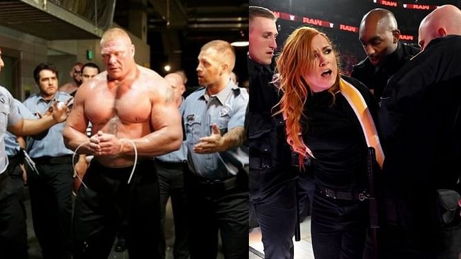 4 WWE Superstars जिन्हें लाइव टीवी पर हजारों फैंस के सामने गिरफ्तार किया गया