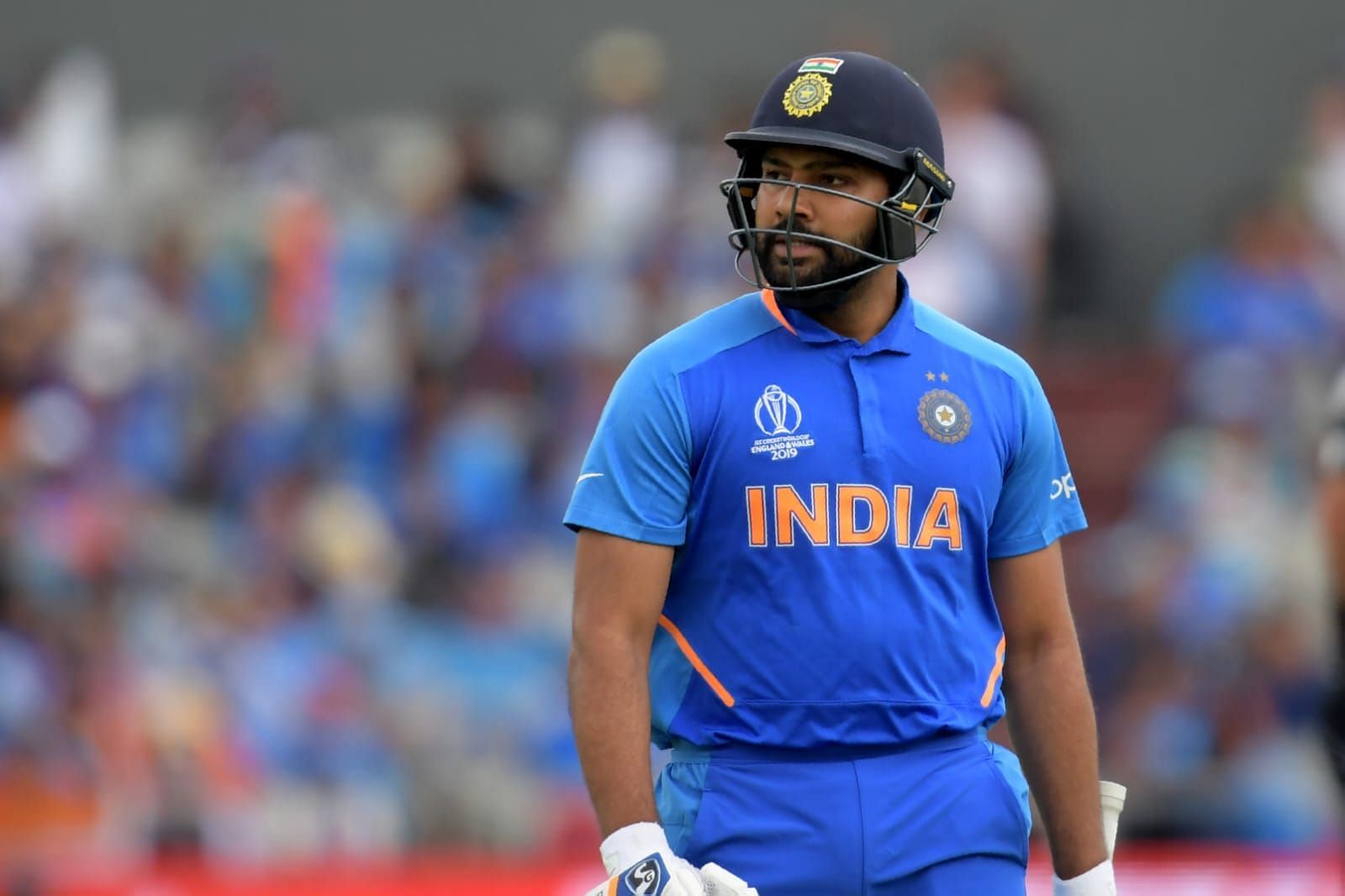 Rohit Sharma has struggled so far in the World Cup. [Pic Credit - ICC]
