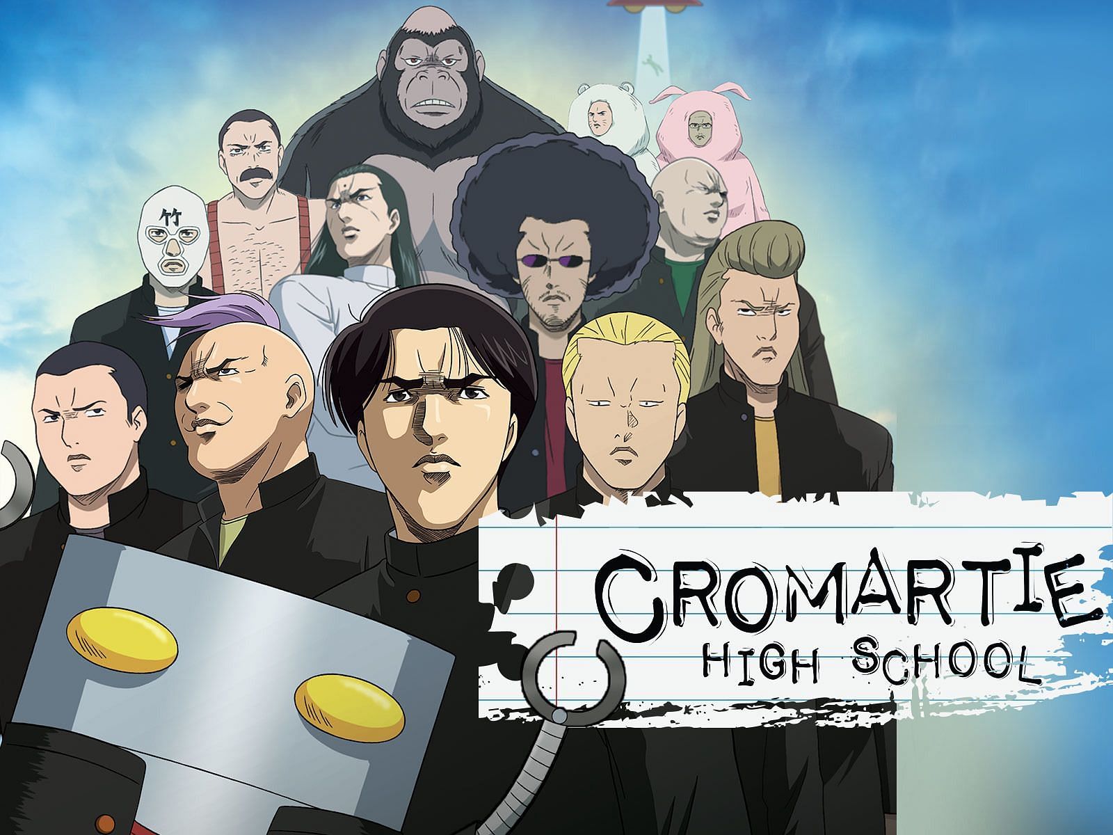 Cromartie High School (Image via Production IG)