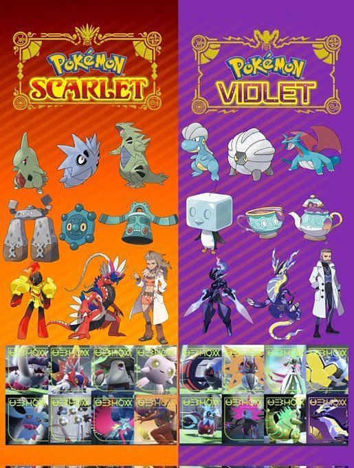 Pokemon Scarlet And Violet Guide Exploring The Version Exclusives 9739