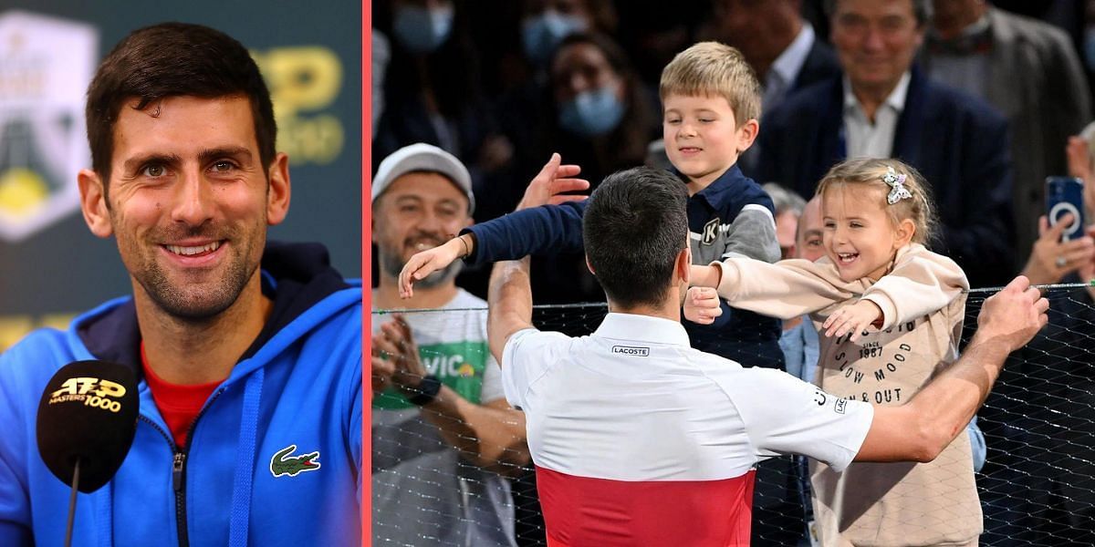 Novak Djokovic became a father in 2014