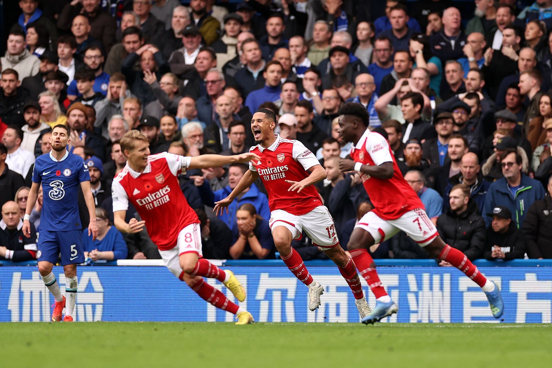 Chelsea 0 1 Arsenal Player Ratings As Saka Assists Gabriel From A Corner For The Gunners 9831