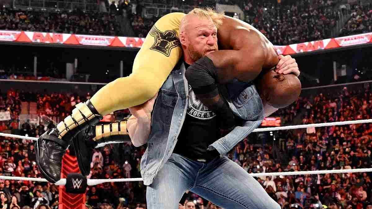 Brock Lesnar will be looking to defeat Bobby Lashley
