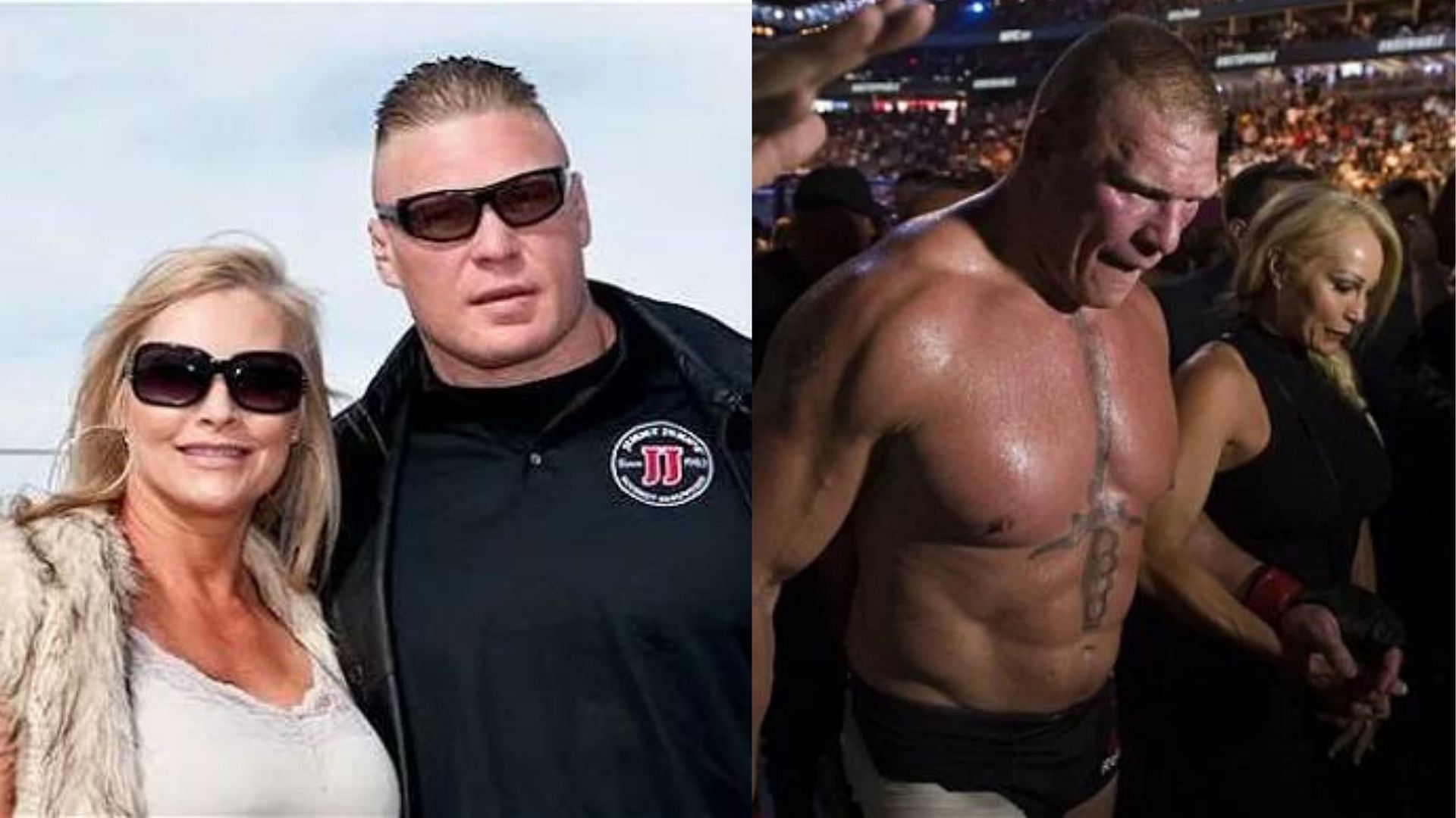 Real-life WWE couple Brock Lesnar and Sable