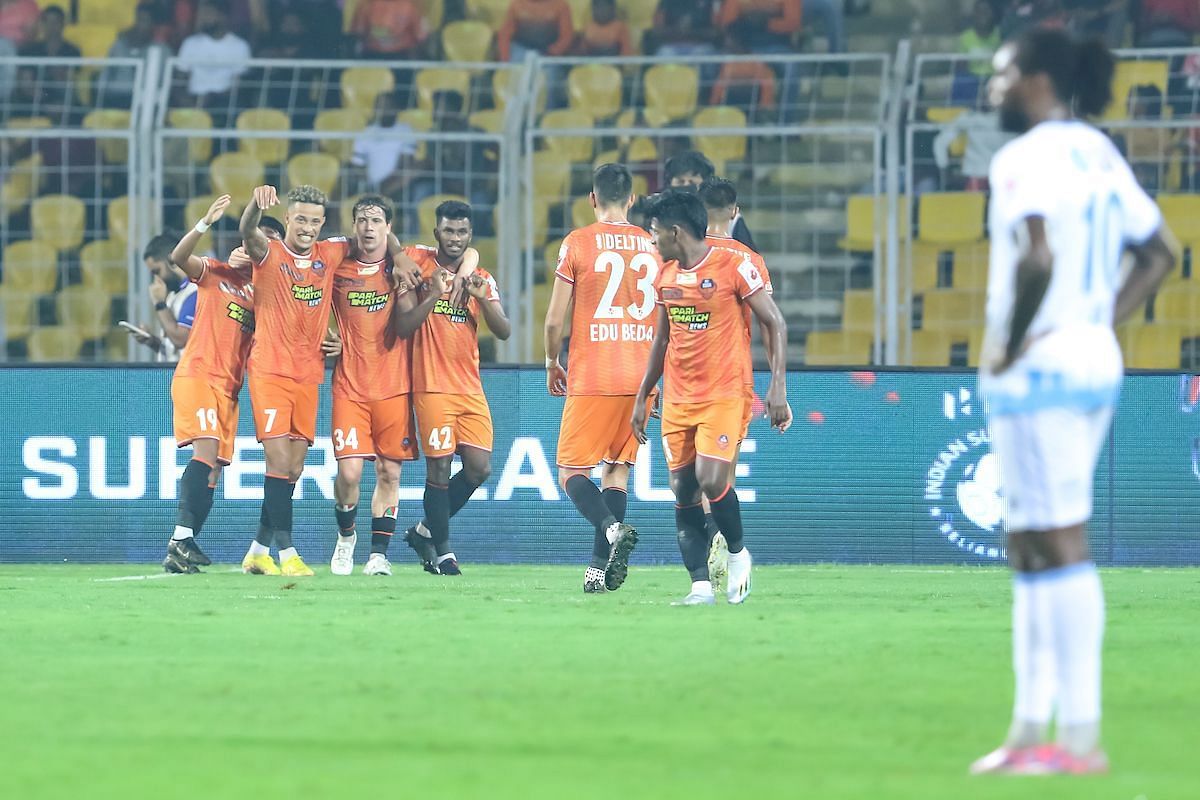 The Gaurs won their first home game of the season (Image courtesy: ISL Media)