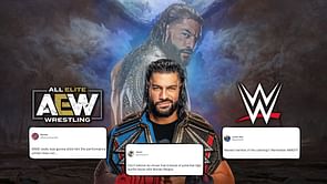 "Instead of potential high profile feuds with Roman Reigns" - Twitter erupts as former champion signs with AEW