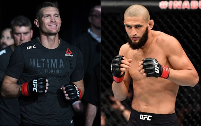 "He should be at 185"- Stephen Thompson takes issue with Khamzat Chimaev staying at welterweight even after a huge weight miss