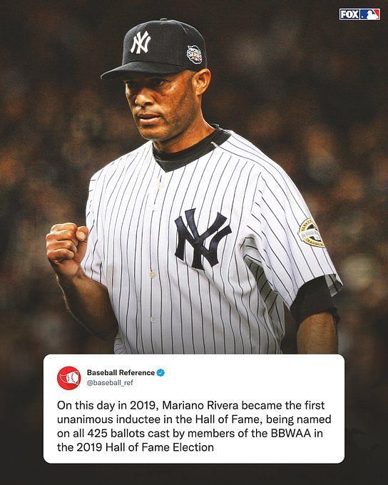 Yankees Legend Mariano Rivera Unanimously Elected To Hall Of Fame