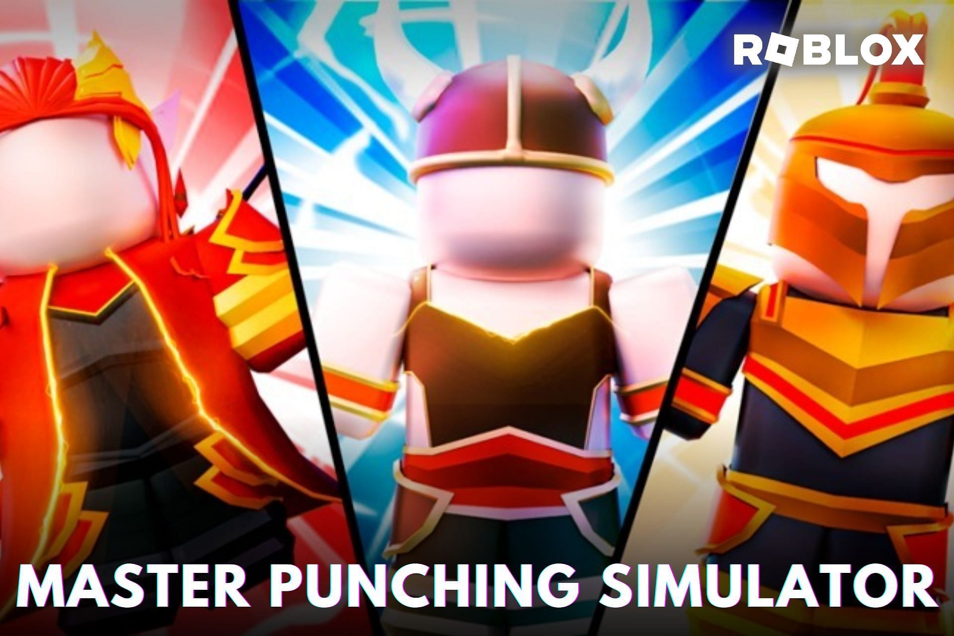 Roblox Master Punching Simulator : The Electrifying Punches. (Image via Roblox)