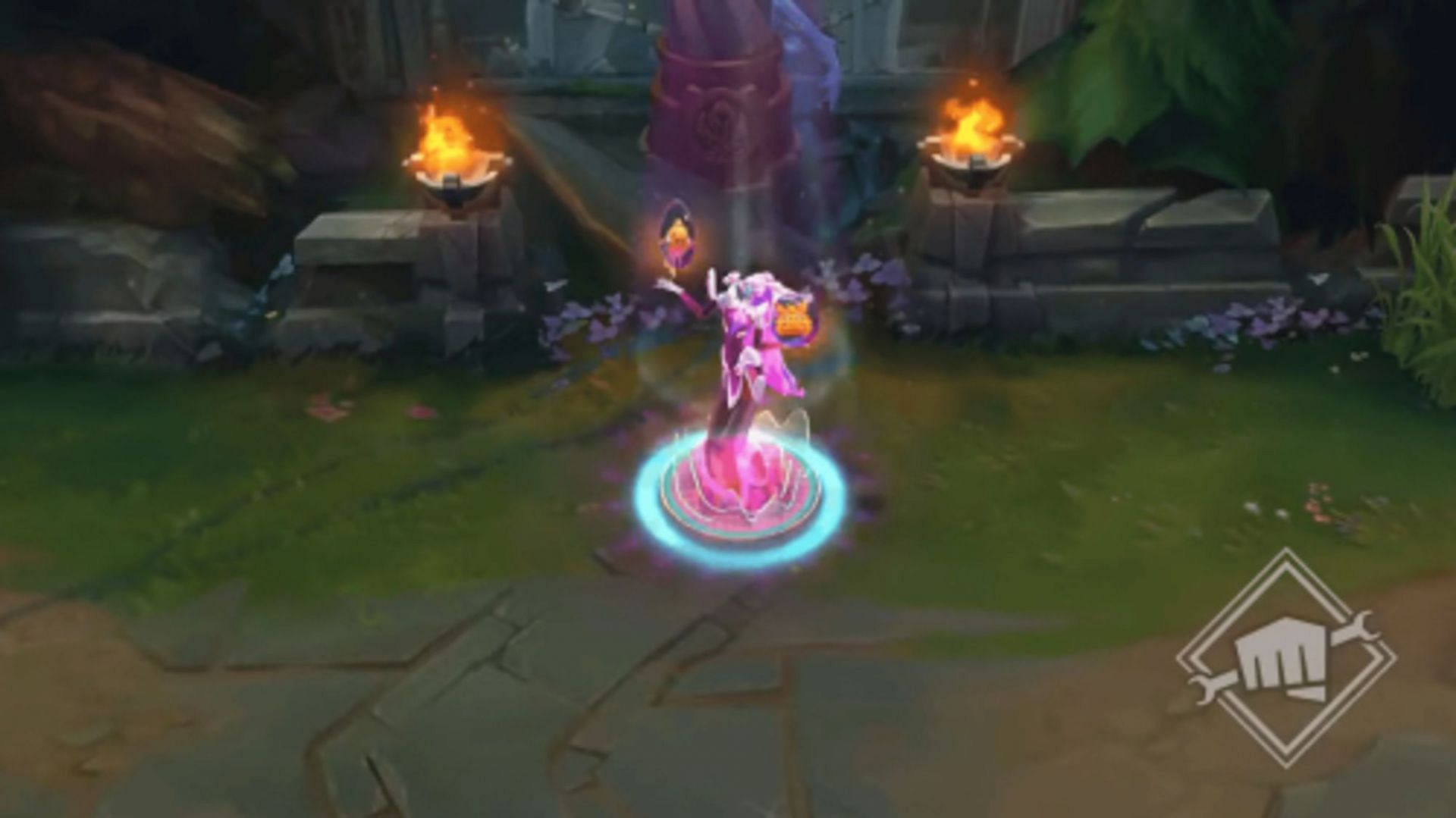 Space Groove Lissandra (image via Skin Spotlights/YouTube)