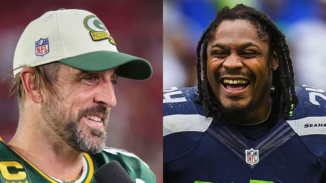 Aaron Rodgers teases Marshawn Lynch return with Packers light on reinforcements