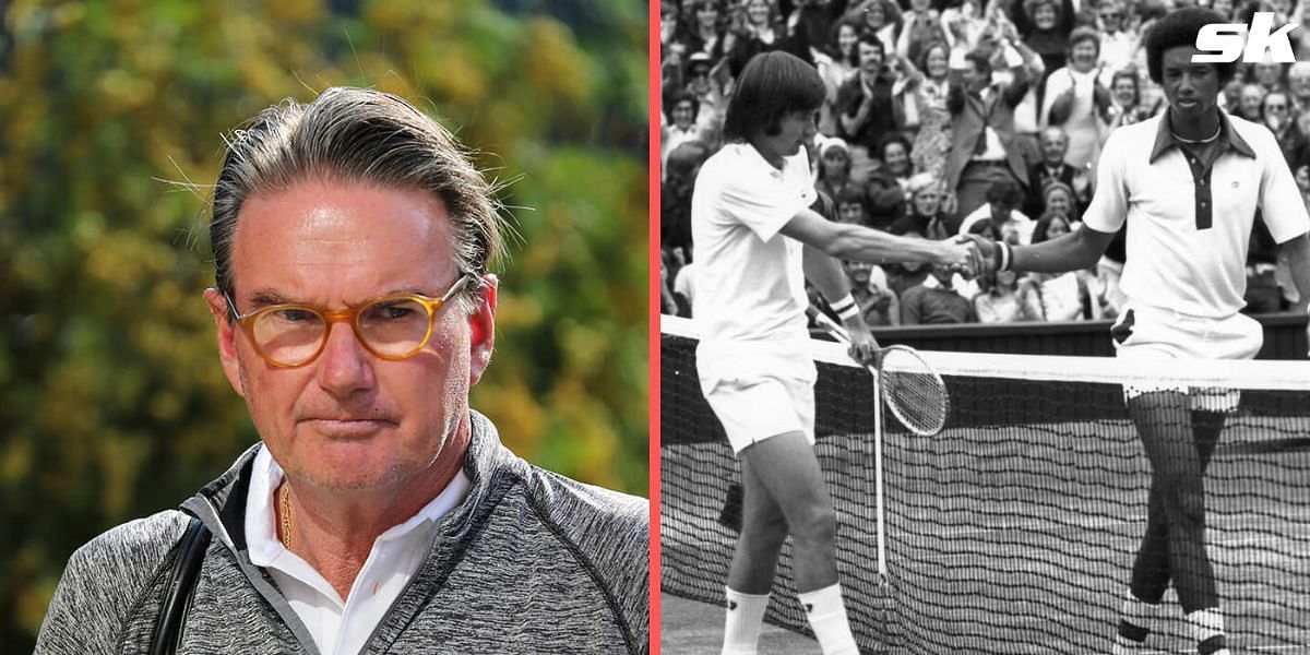 Jimmy Connors spoke about the advice he received ahead of his first match against Arthur Ashe