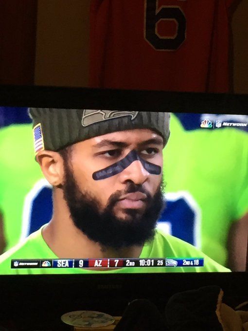 Why do NFL players wear black under their eyes?