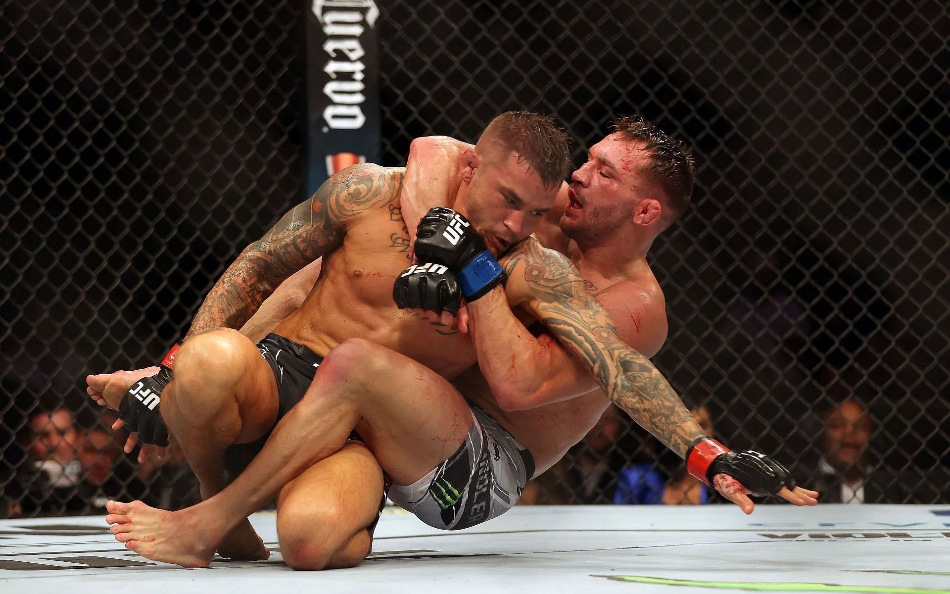 Michael Chandler admitted to fishhooking Dustin Poirier in their recent bout