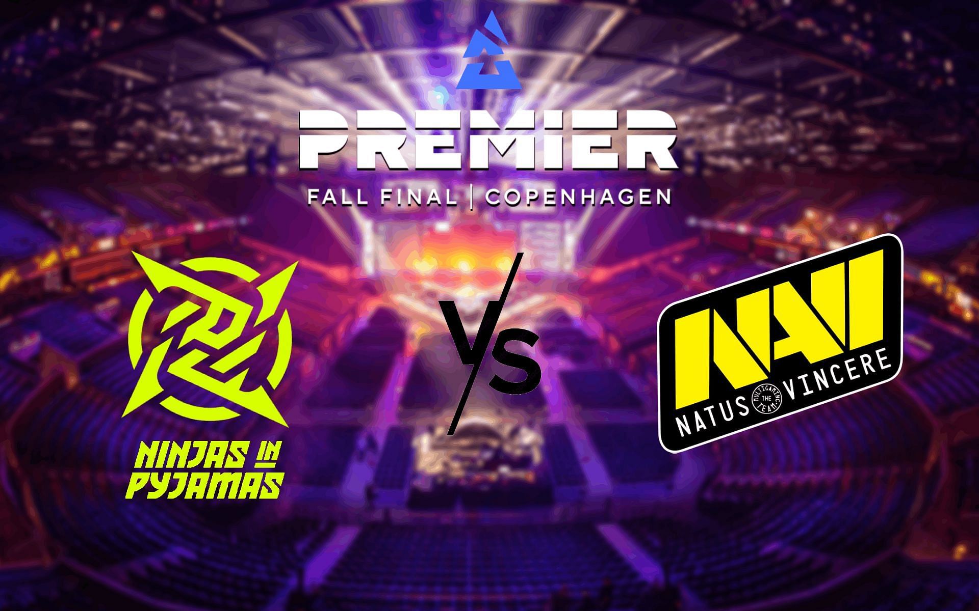 NIP vs NAVI at BLAST Fall Finals (Image via Sportskeeda)