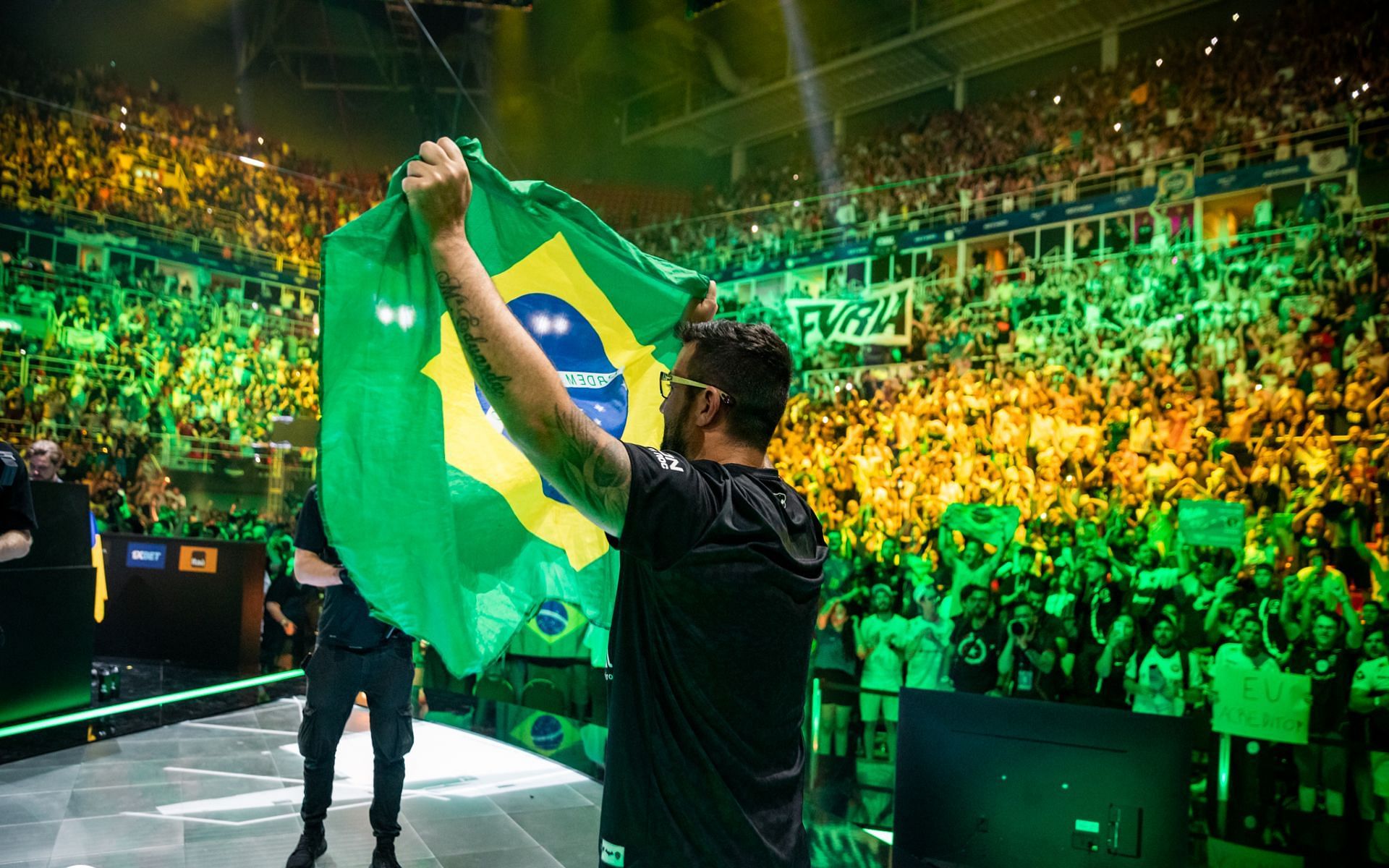 IEM Rio Major 2022 Semi-finals feature a huge crowd (Image via ESL Counter-Strike)