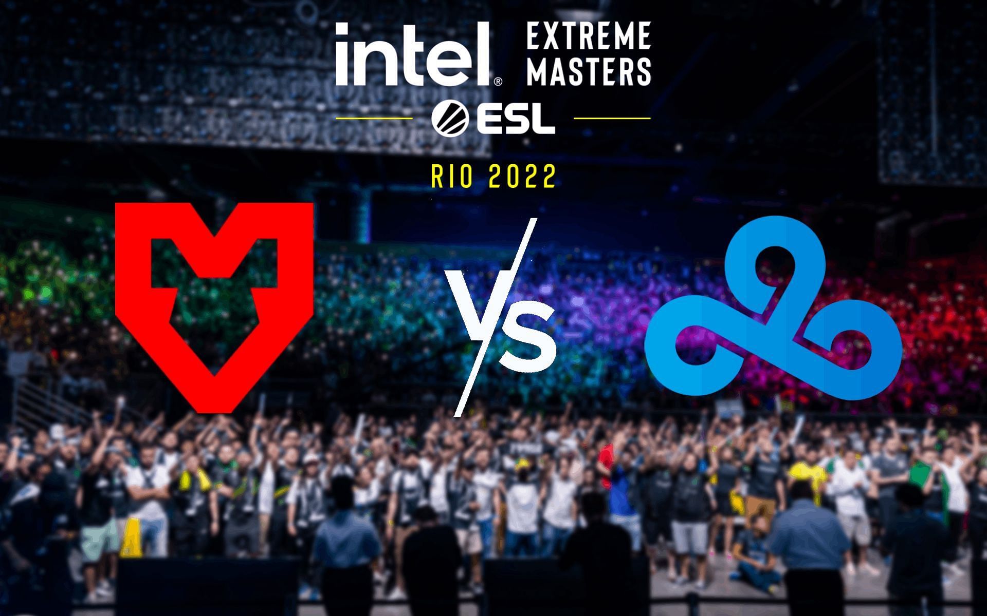 MOUZ vs Cloud9 IEM Rio Major 2022 (Image via Sportskeeda)