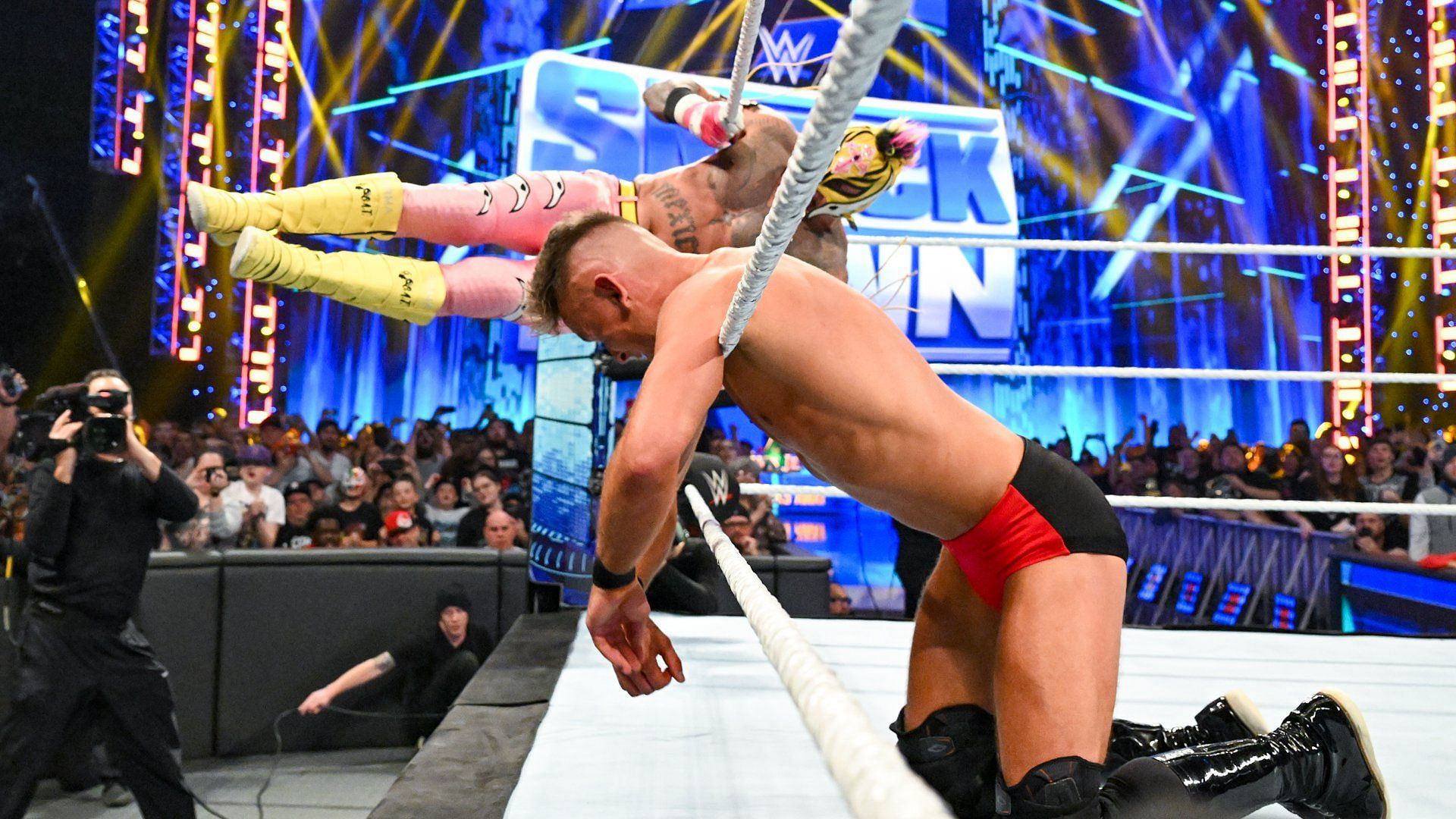 Rey Mysterio recently moved from WWE RAW to SmackDown