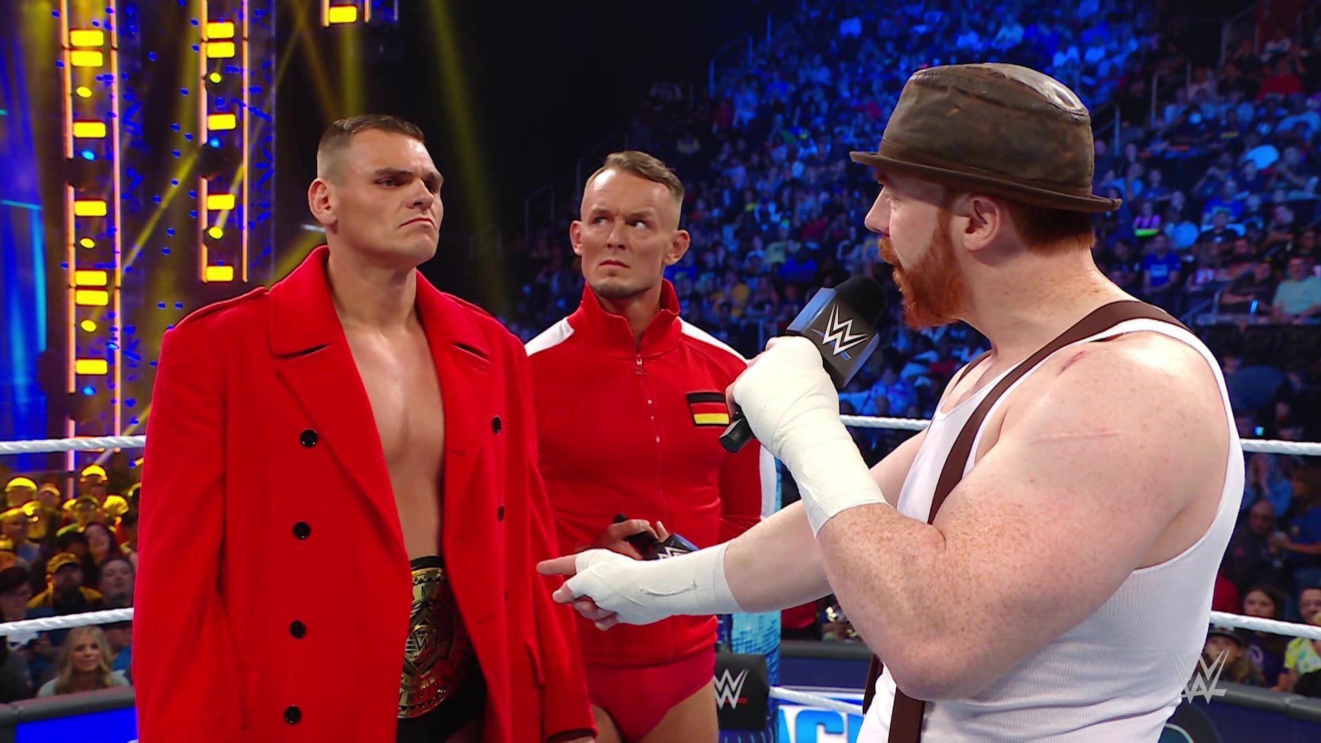 Gunther, Ludwig Kaiser, and Sheamus