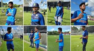 [Pictures] Shikhar Dhawan and Co. undergo practice session for ODI series against New Zealand