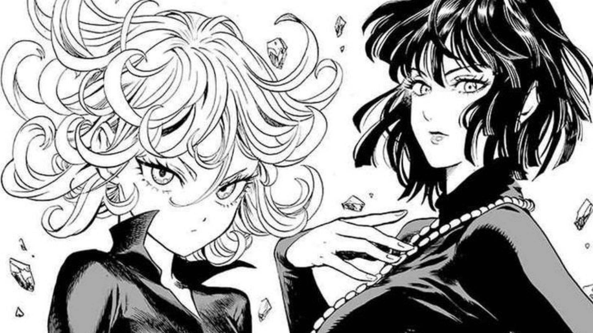 Tatsumaki and Fubuki as seen in the manga (Image via Yusuke Murata)