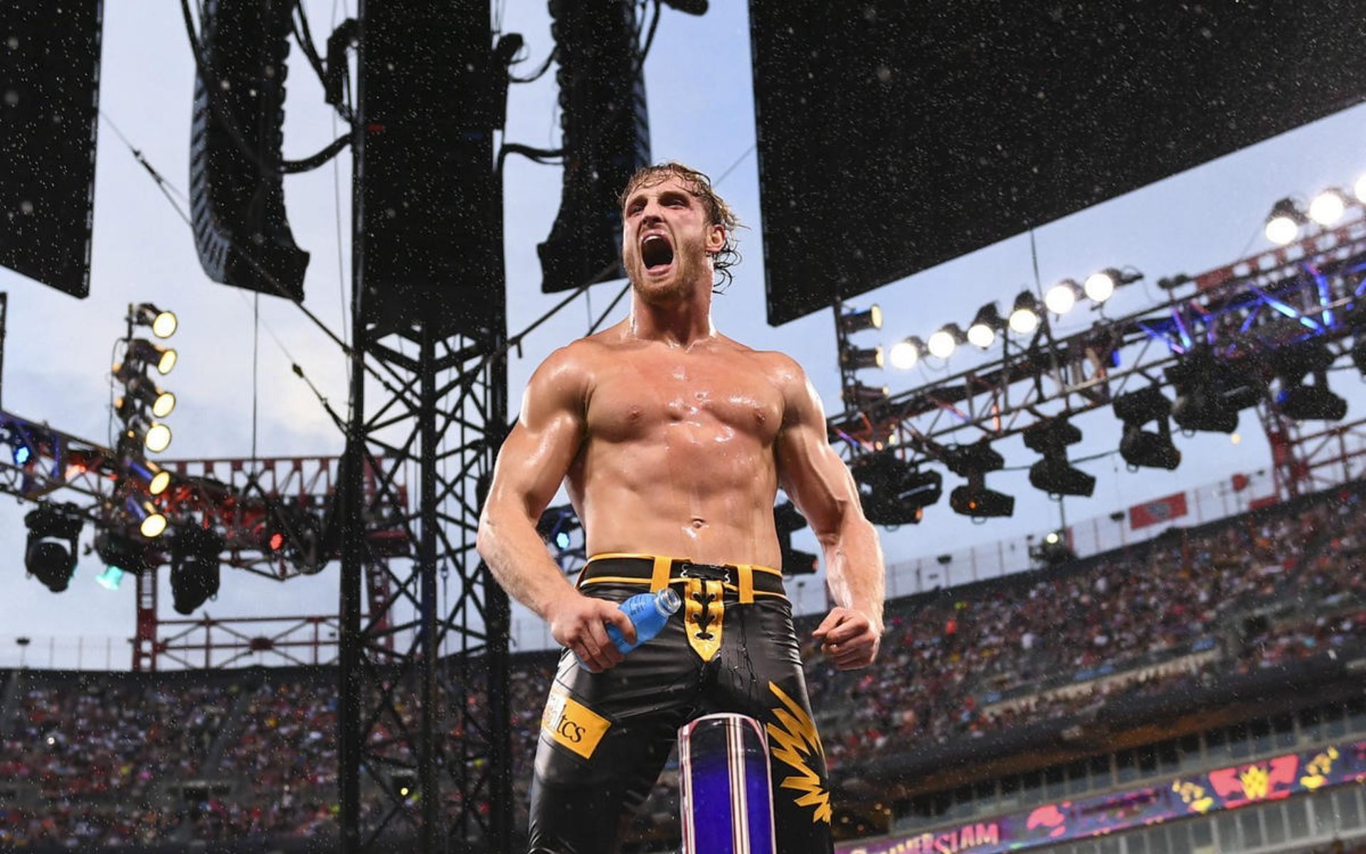 Logan Paul is currently undefeated in WWE!