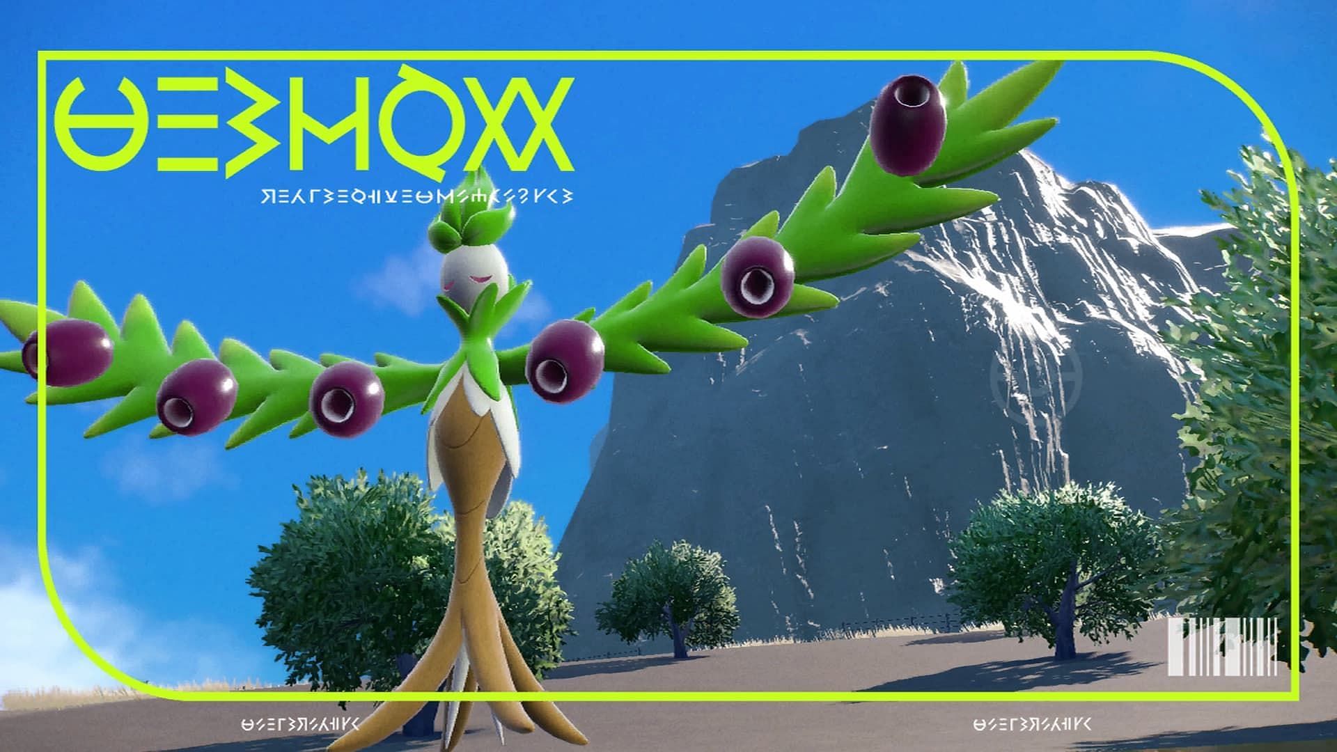 Smoliv&#039;s final evolution is the Arboliva, a Grass-type pokemon that looks like a tree (Image via The Pokemon Company)