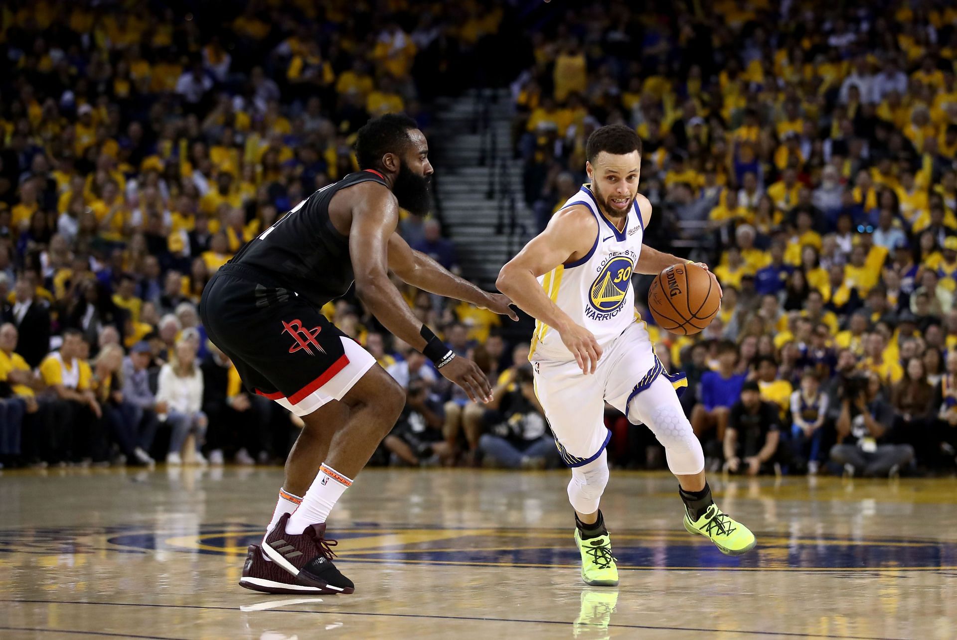 Steph Curry&rsquo;s height was a big reason why he wasn&#039;t picked over James Harden (Image via Getty Images)