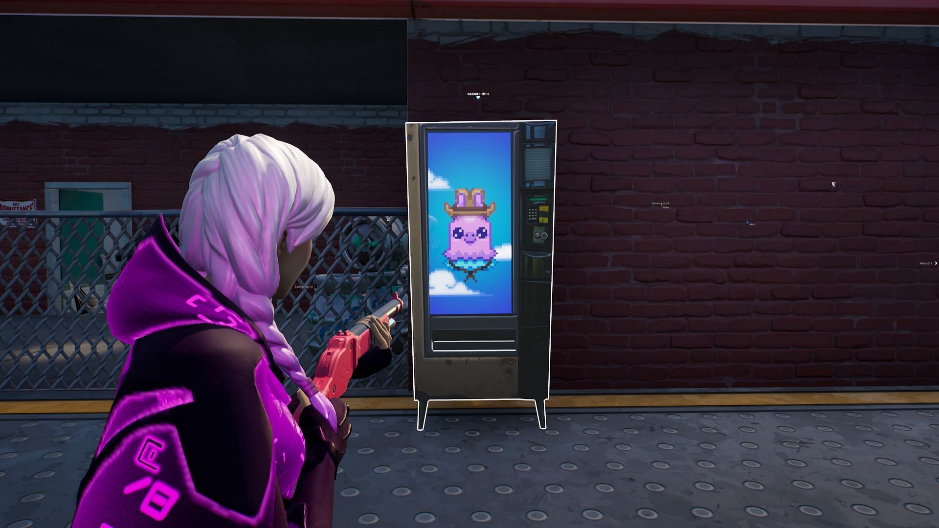 Vending Machines in Fortnite have the cutest animations (Image via Epic Games/Fortnite)