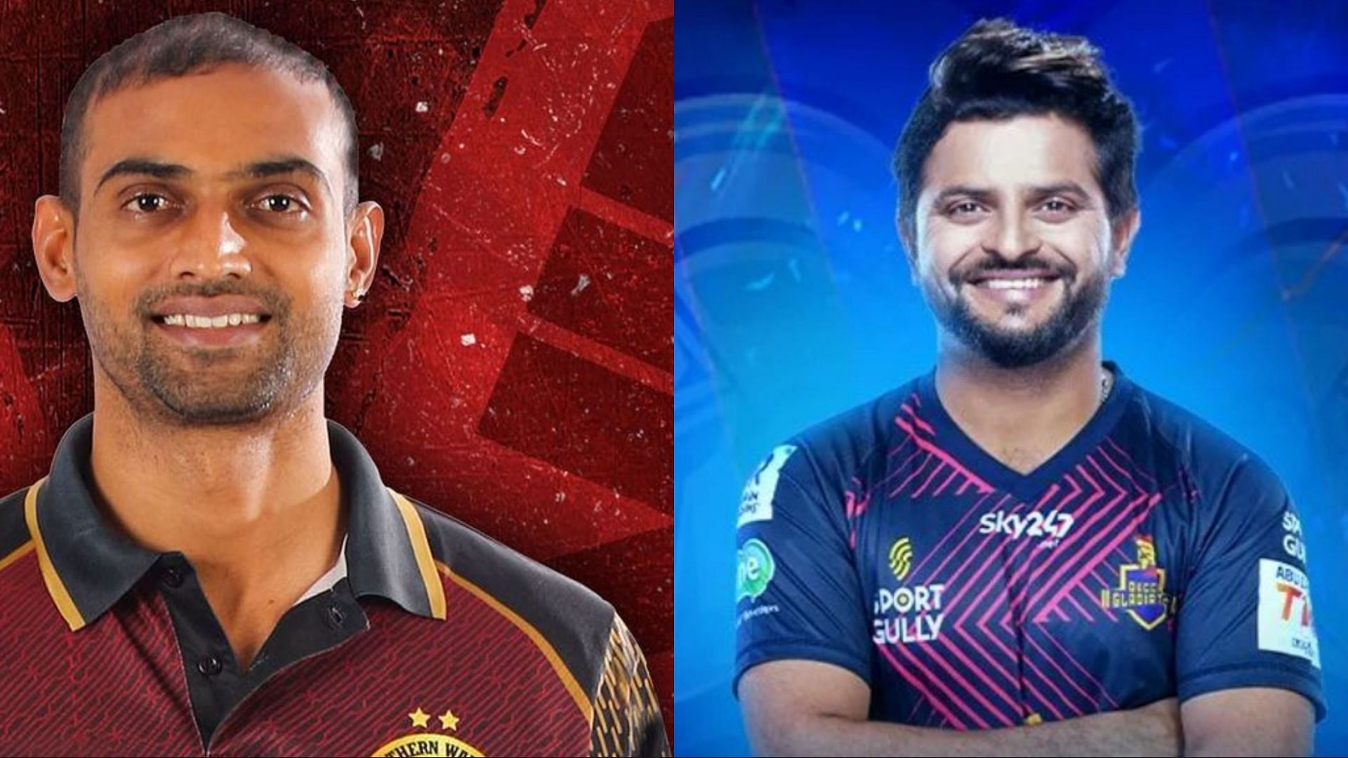 Suresh Raina and Abhimanyu Mithun have signed up with Abu Dhabi T10 League teams (Image: Instagram)