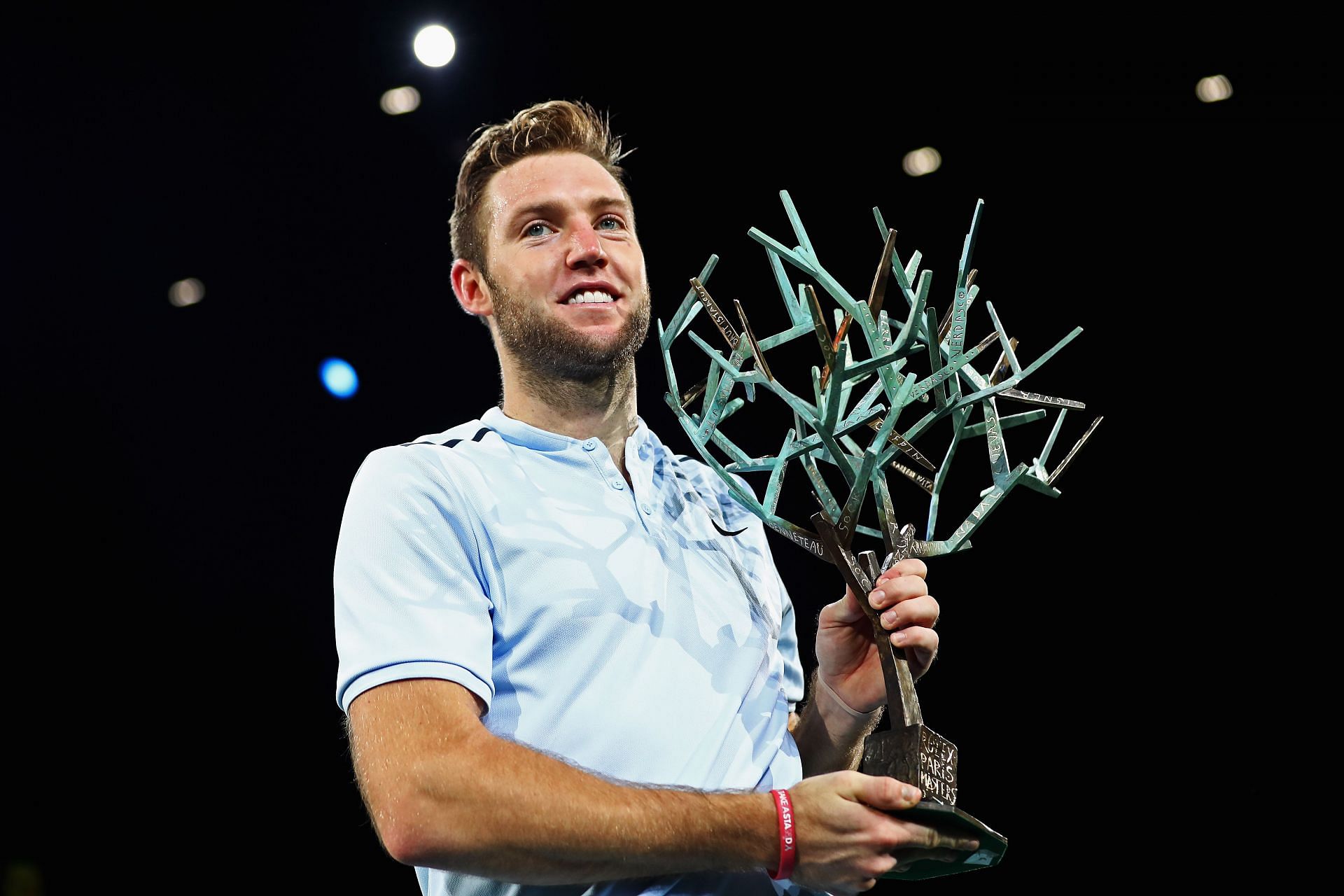 Jack Sock at the 2017 Rolex Paris Masters - Day Seven