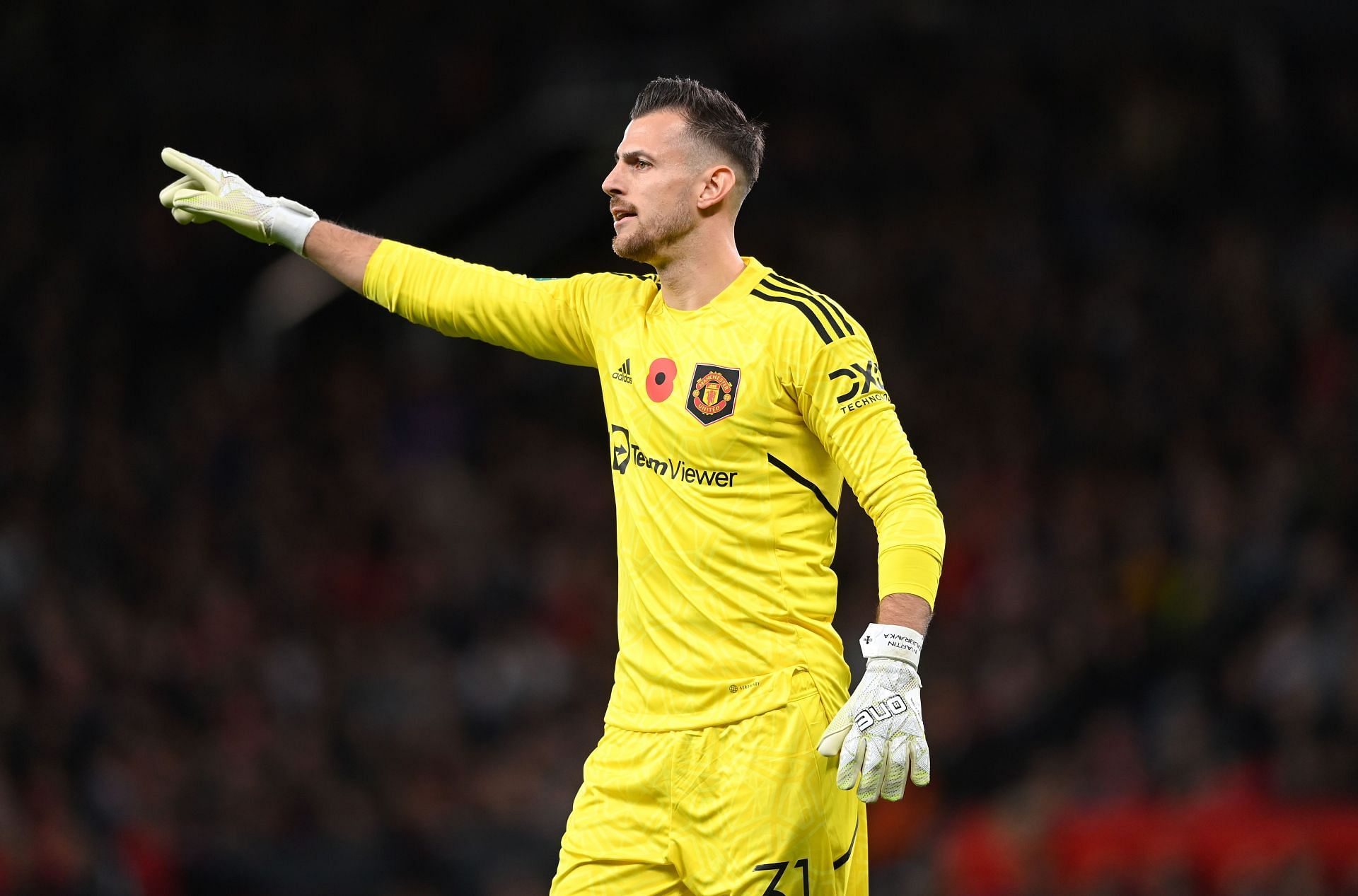 Martin Dubravka arrived at Old Trafford this summer to take Dean Henderson&#039;s place.