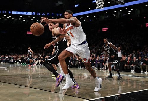 New York Knicks v Brooklyn Nets