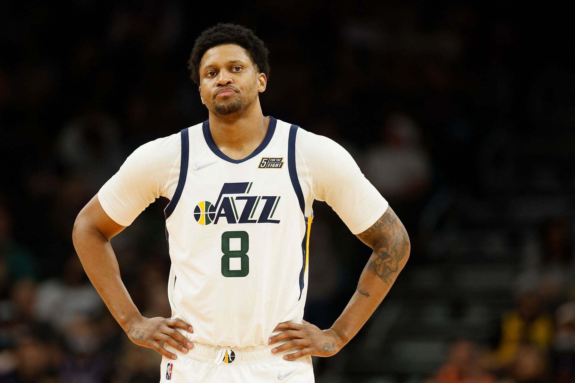 Utah Jazz forward Rudy Gay