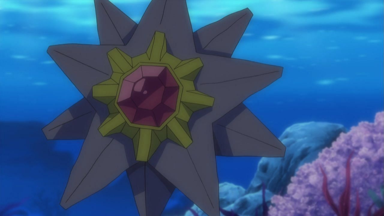 Starmie as it appears in the anime (Image via The Pokemon Company)