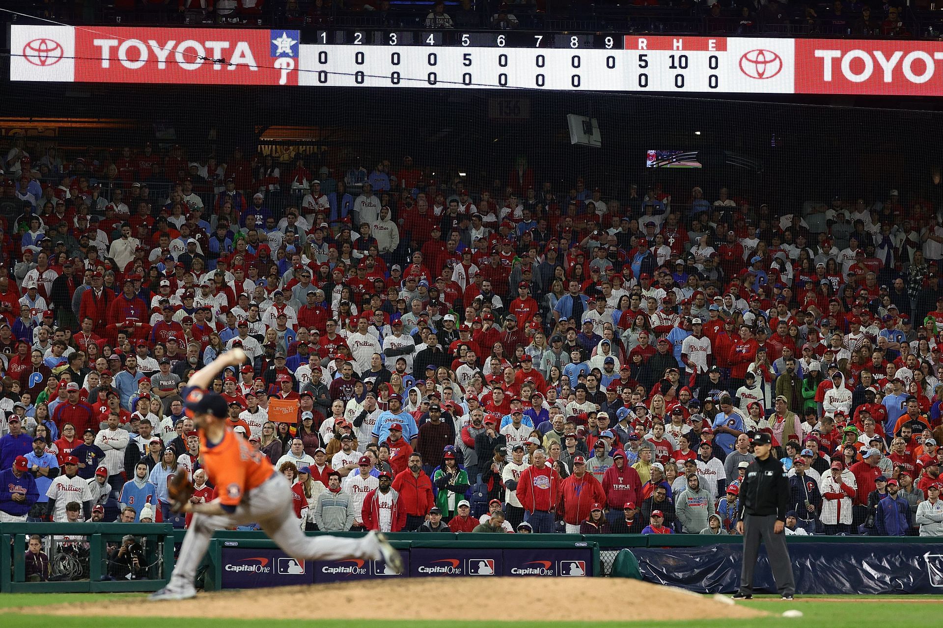 MLB Twitter reacts to Philadelphia Phillies fans leaving World Series game  early while trailing 5-0 to Houston Astros