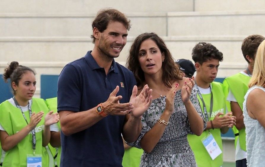 Rafael Nadal and Maria Francisca Perello married in 2019