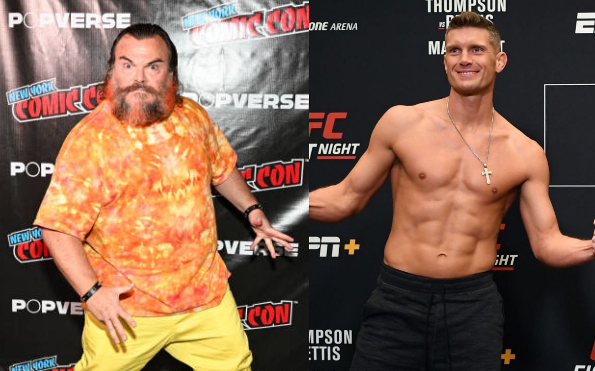 Jack Black (left) and Stephen Thompson (right) 