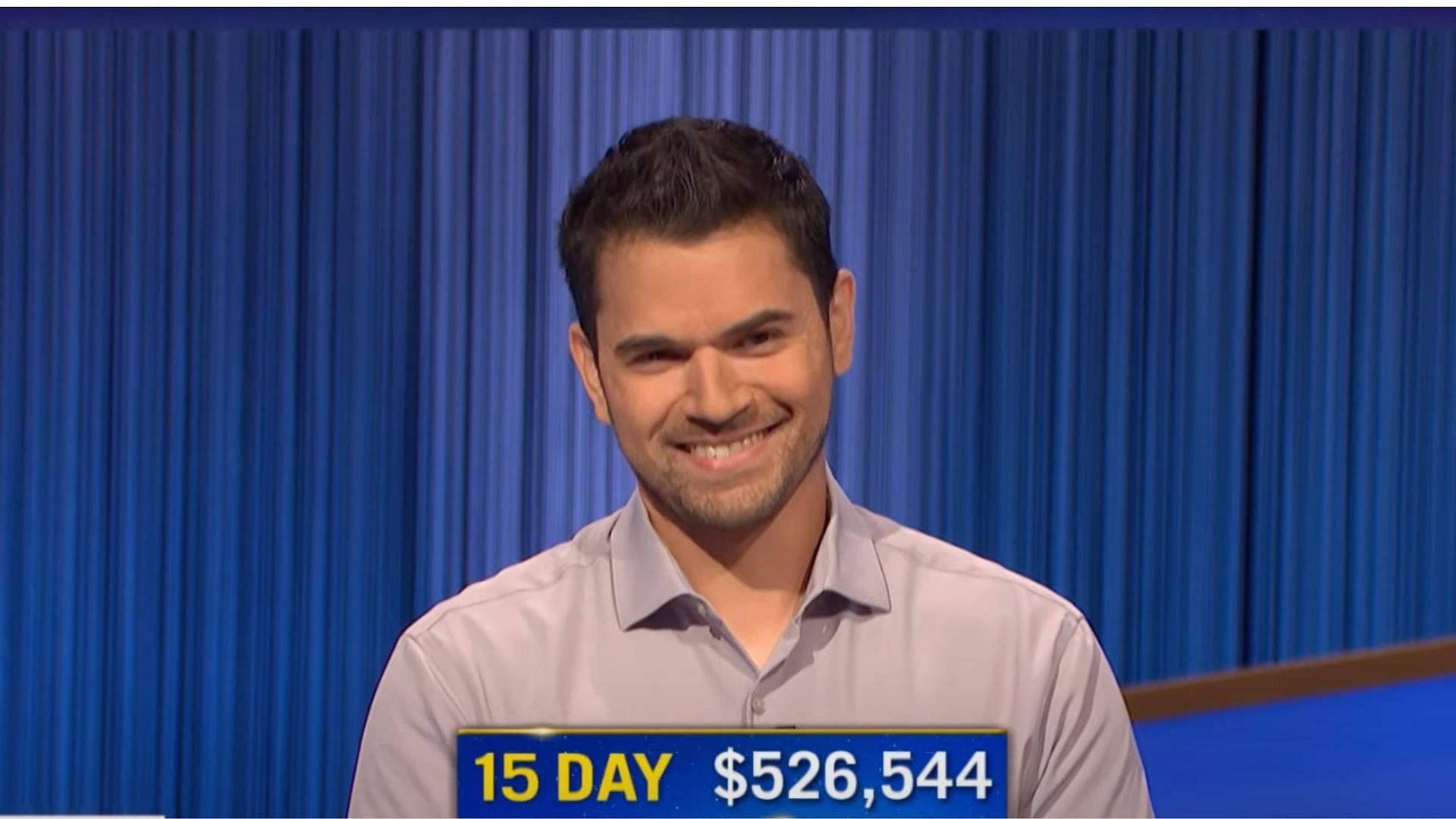 Cris Pannullo: Tonight&#039;s winner (Image via Jeopardy)