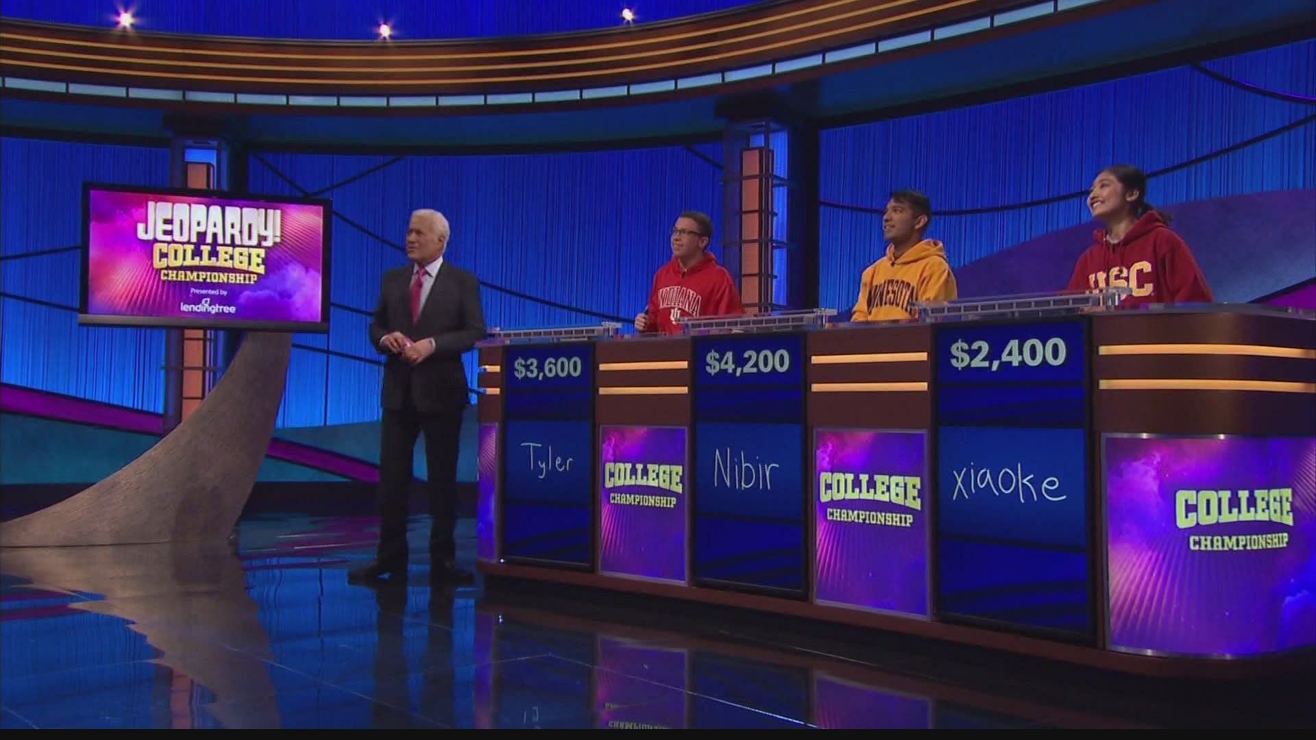 A still from Jeopardy! (Image via @Jeopardy/Instagram)