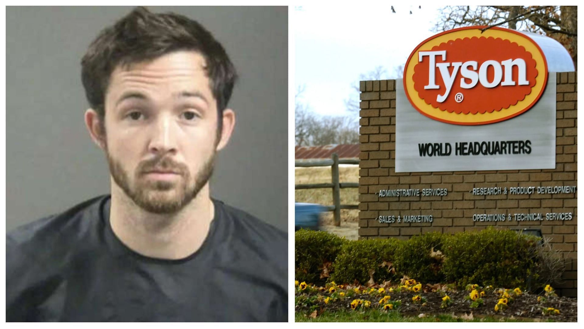 The Tyson Foods scion was supposedly being groomed for a CEO position (image via Arkansas authorities/AP)