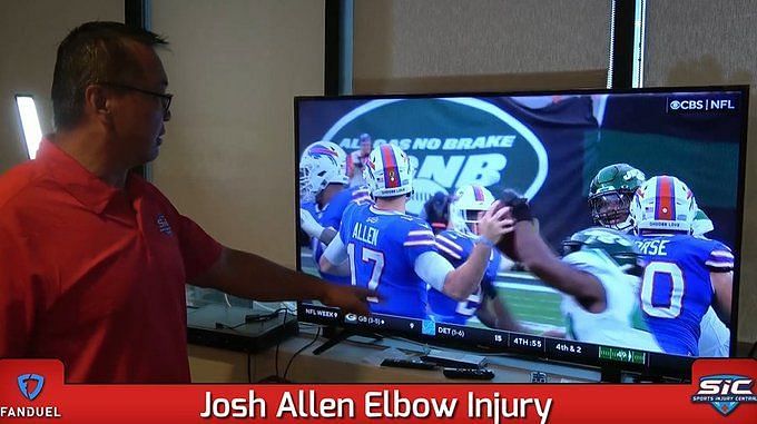 Josh Allen Elbow Injury Explained - Buffalo Fanatics Network