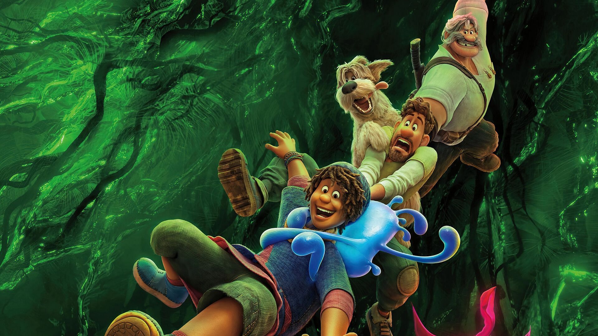 A poster for Strange World, the latest Disney Pixar film (Image via Disney)