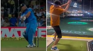 [WATCH] Harbhajan Singh imitates MS Dhoni’s iconic 'helicopter shot' with golf club