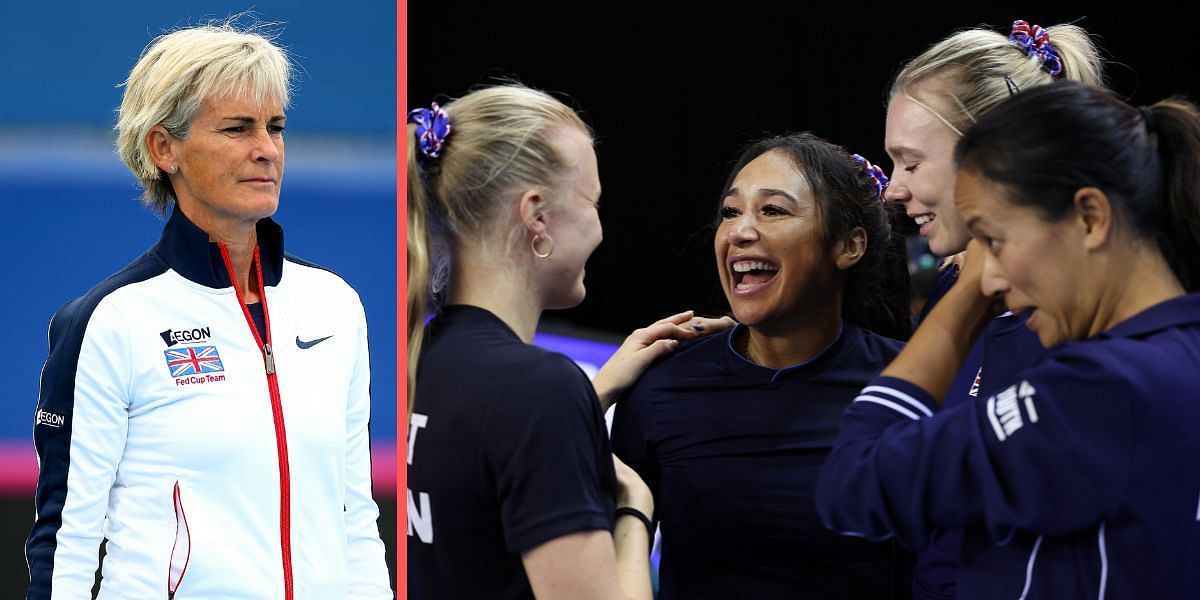 Judy Murray has backed the GB team in person and on social media
