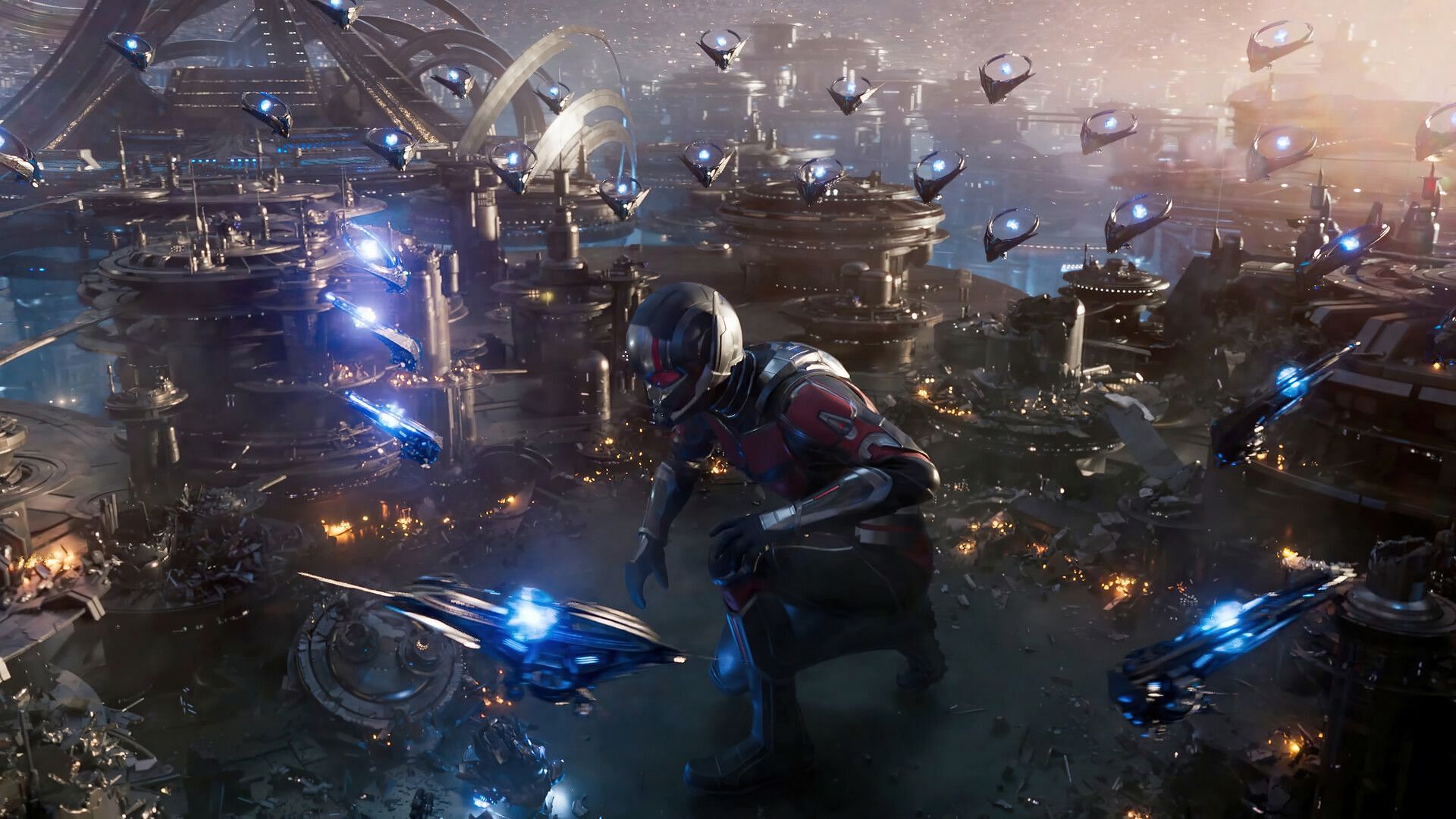 Ant-Man in the Quantum Realm in Ant-Man and the Wasp: Quantumania (Image Credit: Marvel Studios)