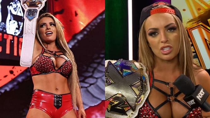Mandy Rose comments on Isla Dawn's interference in her match on NXT; sends message to the WWE Universe