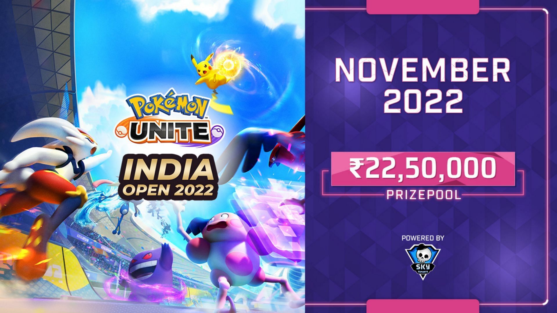 Pokemon Unite India Open 2022 (Image via Skyesports)
