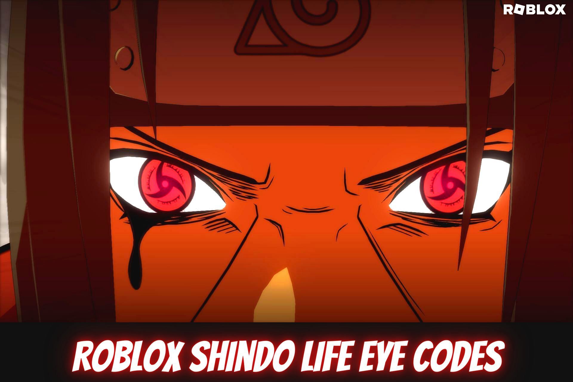 ⭐SHINDO LIFE ITACHI CUSTOM EYE CODES⭐ 